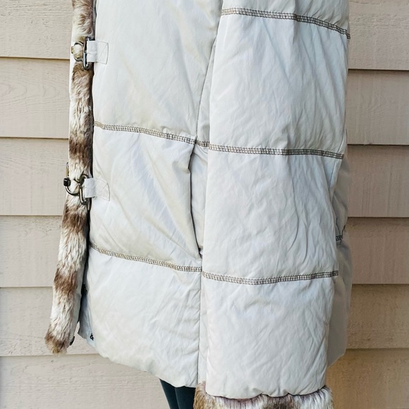 Hilary Radley Ny Faux Chinchilla Puffer - Picture 9 of 11